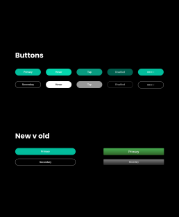 Buttons new v old
